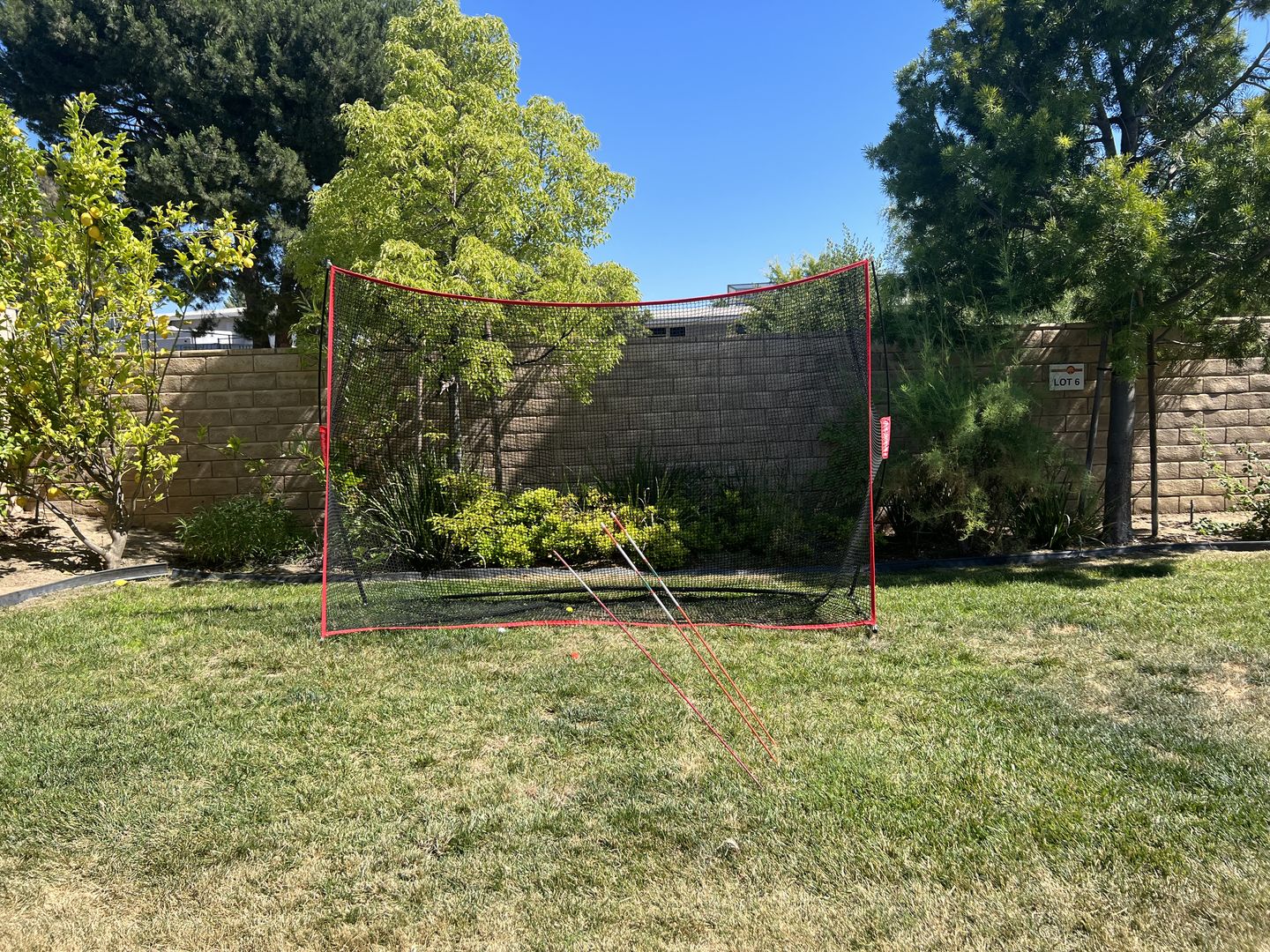 Customer photo review of Golf Net Pro 10x7 ft | Golf Hitting Net