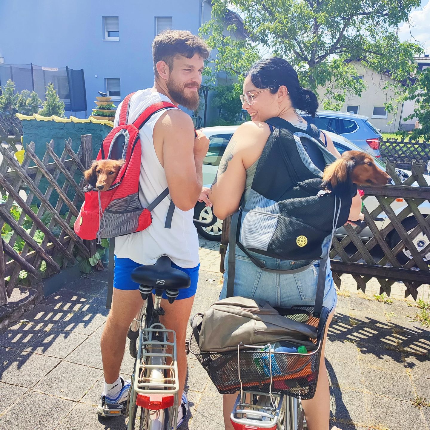Customer photo review of Emmalove - Hunde-Rucksack