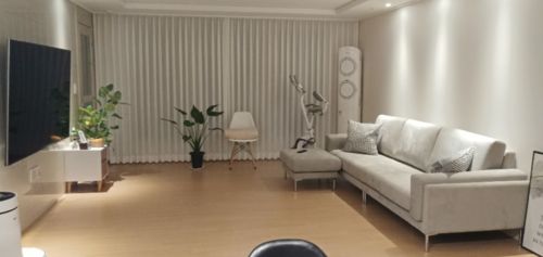 Customer photo review of BONTE - Sofa văng nỉ 3 chỗ tựa liền