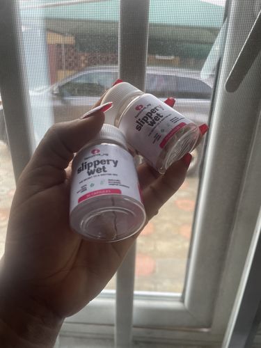 Customer photo review of SLIPPERY WET
