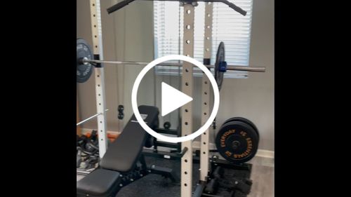 Customer video review of Major Fitness Home Gym Equipment Leg Holder Attachment