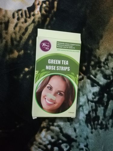 Customer photo review of Rivaj Nose Strips (Green Tea)