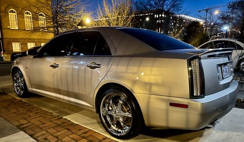 Customer photo review of 2005-2011 Cadillac STS RWD 4-Wheel Air Suspension Conversion Kit with Suspension Light Module (CH14FM)