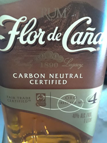 Customer photo review of Flor De Cana Extra Seco