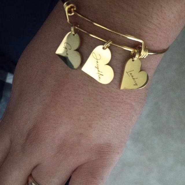 Customer photo review of Zapestnica: Heart Pendant