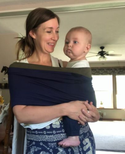 Customer photo review of Mama's Bonding Comforter