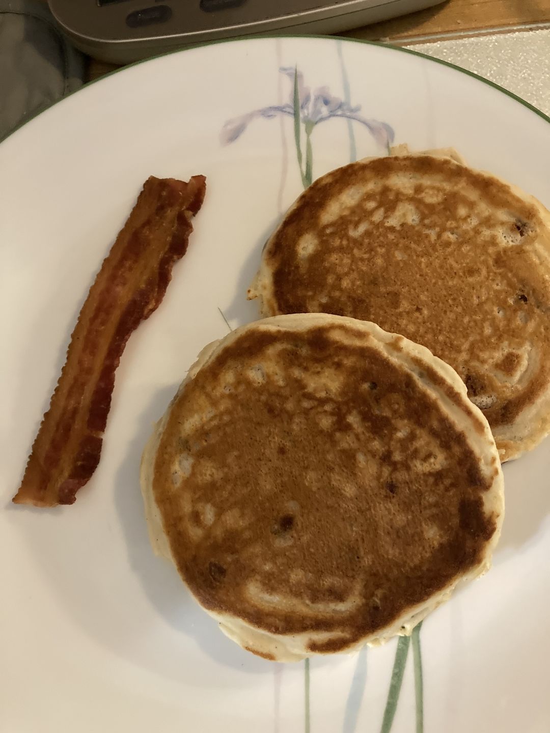 Customer photo review of Cousin T's Cinnamon Bun Gourmet Pancake Mix (2 Pack)