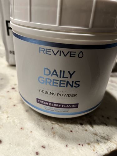 Customer photo review of Daily Greens Powder