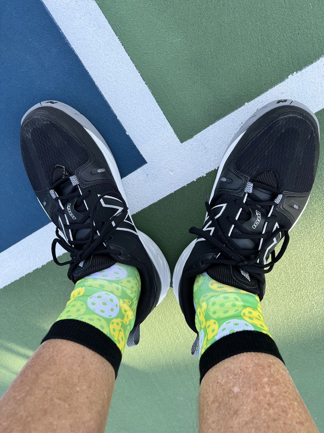 Customer photo review of Men's New Balance Fresh Foam X 1007 Court Shoe (2E WIDE)