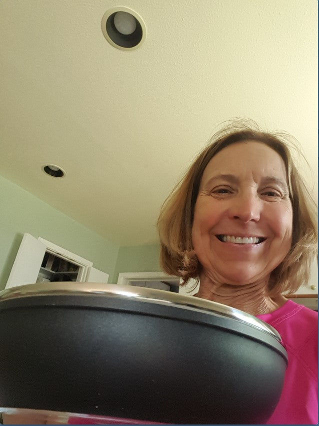 Customer photo review of P600 12" Grill Pan