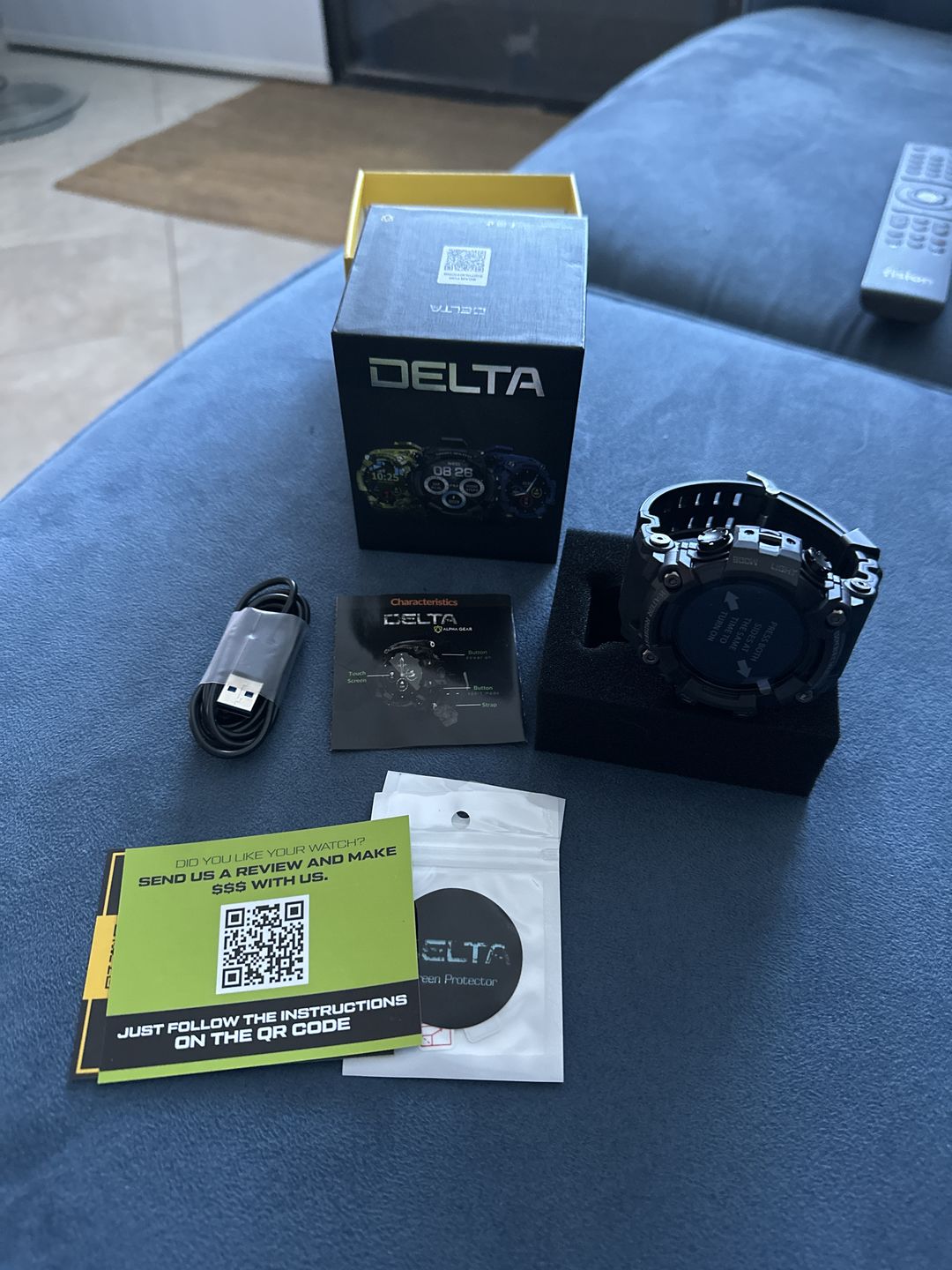 Customer photo review of Delta Smart Watch