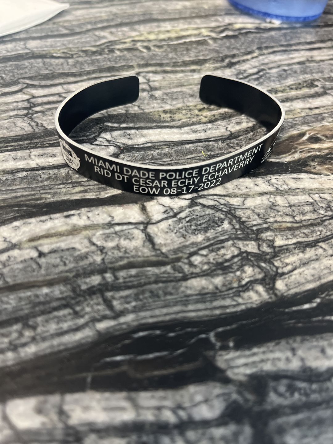 Customer photo review of First Responders Memorial Band