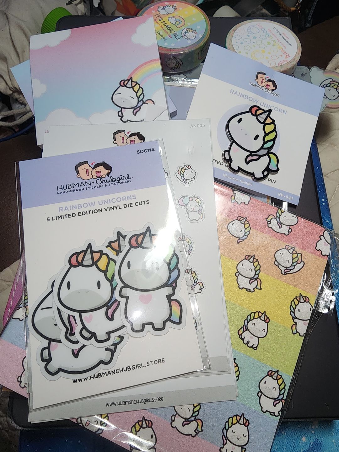 Customer photo review of Rainbow Unicorns Bundle