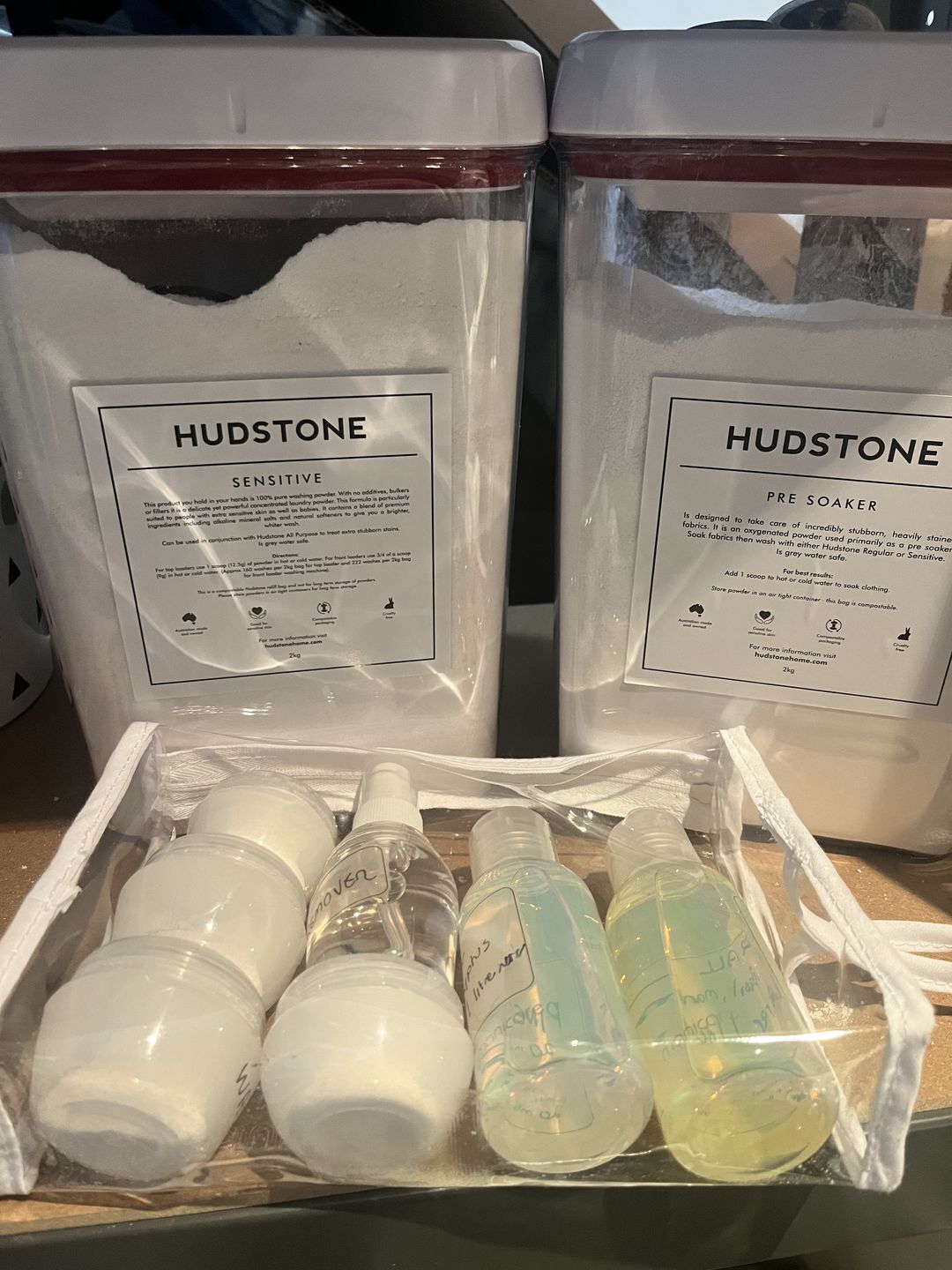 Customer photo review of Dishwashing Soap Bar (Lemon Myrtle)