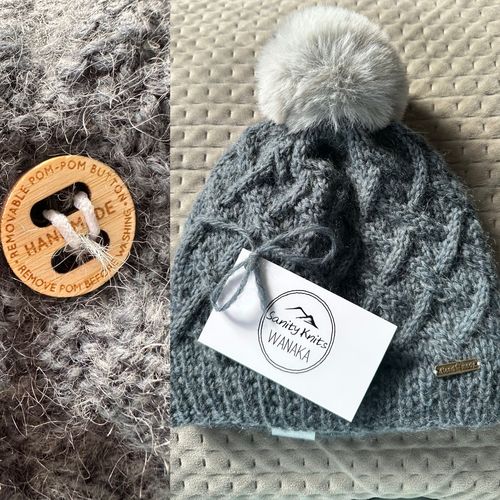 Customer photo review of Removable PomPom Button