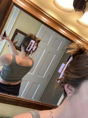 Customer photo review of Dreamy Claw Clip (Summer Collection)