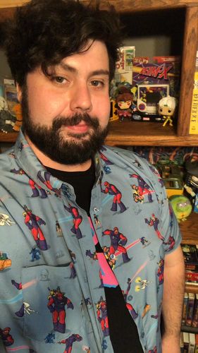 Customer photo review of X-Men “Night of the Sentinels” – KUNUFLEX Short Sleeve Shirt