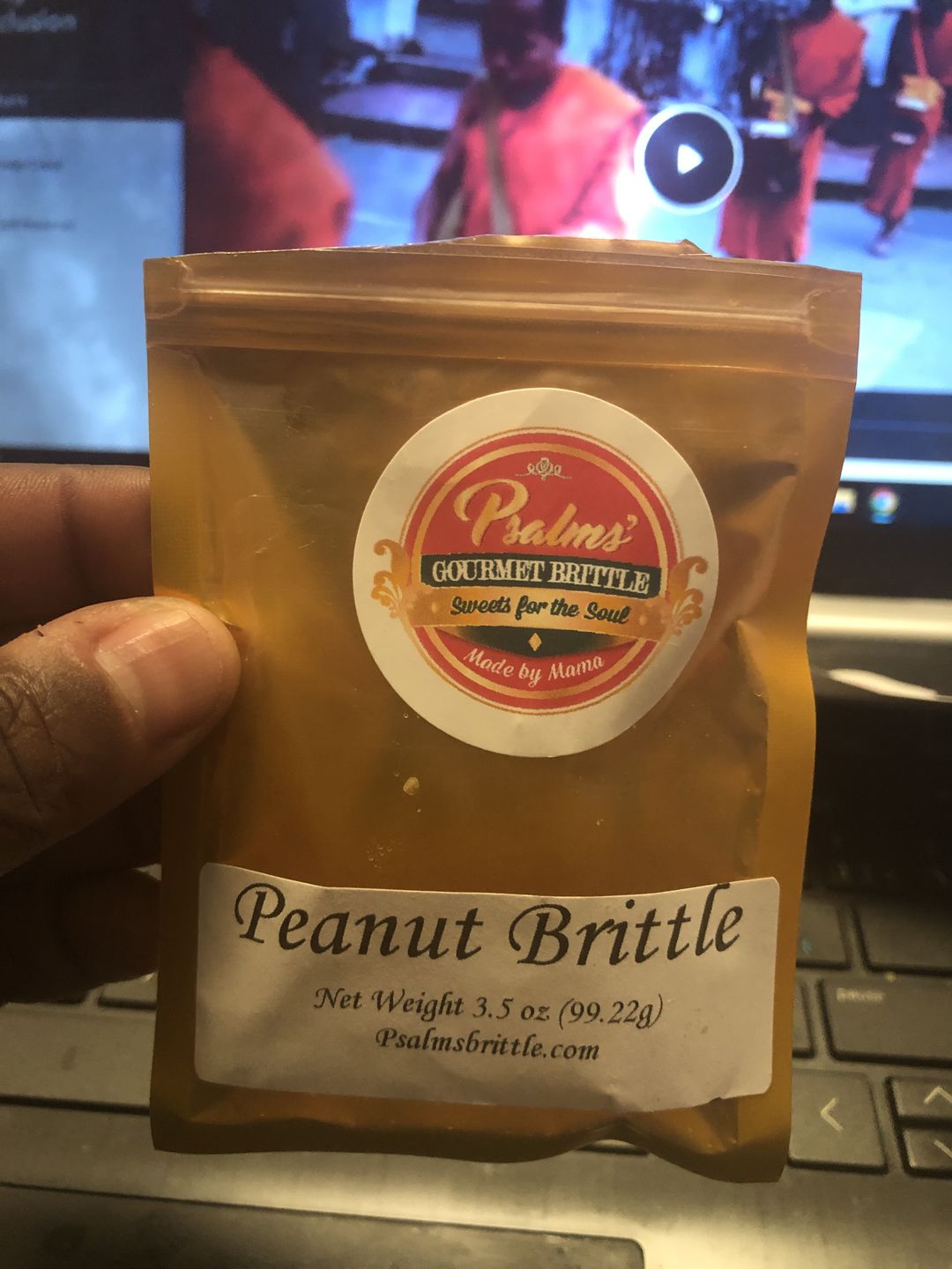 Customer photo review of Brittle Sample Pack