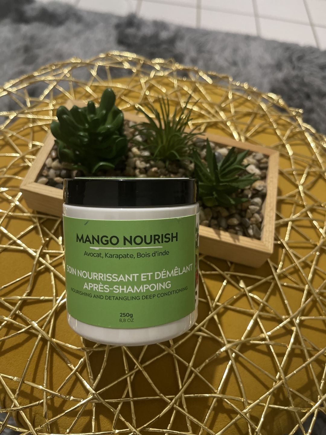 Customer photo review of Soin nourrissant et démêlant après-shampoing - NOURISH
