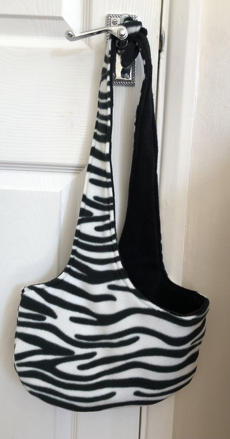 Customer photo review of Zebra Anti Pill Polar Fleece Fabric
