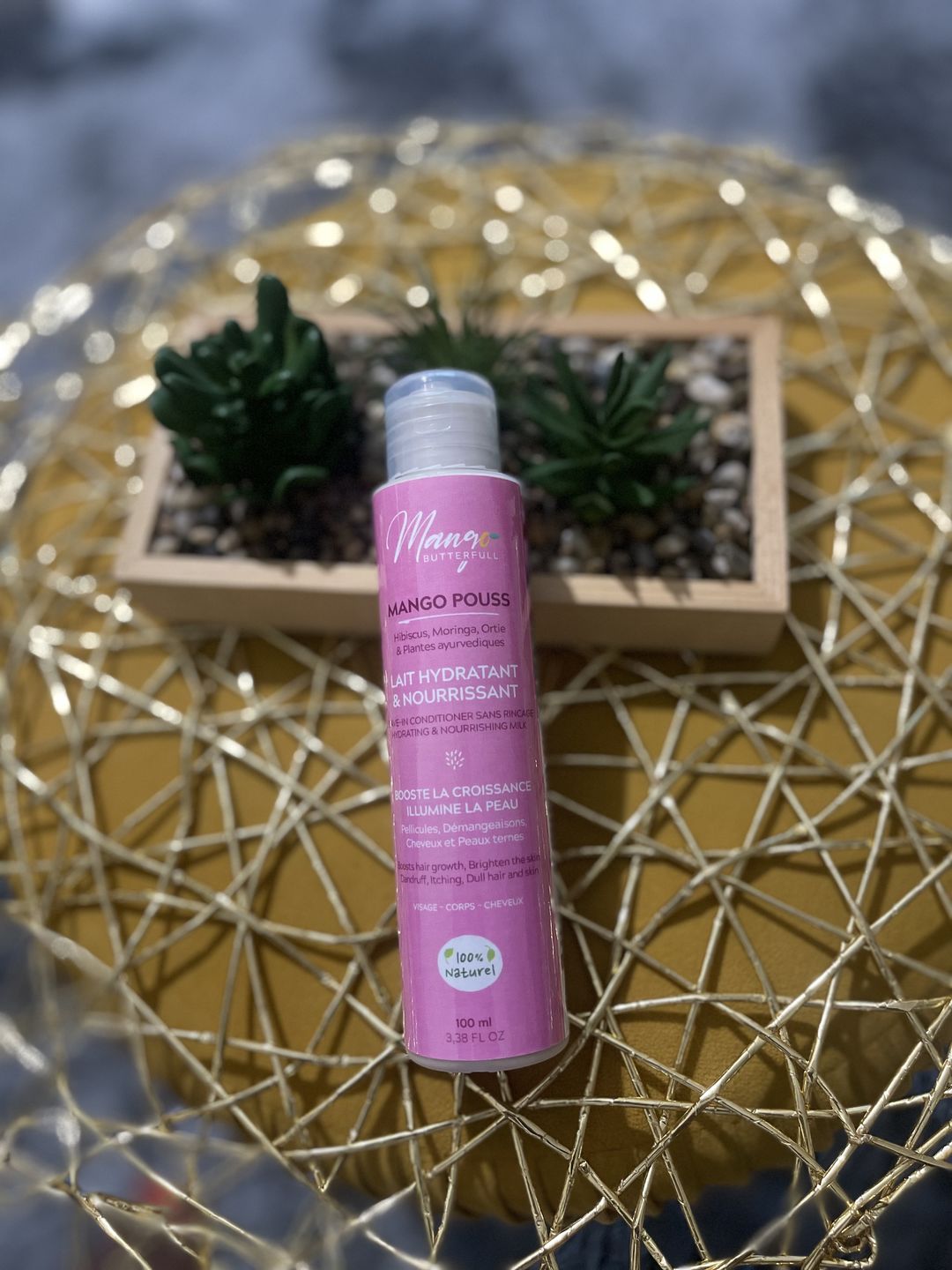 Customer photo review of Lait hydratant et nourrissant - POUSS