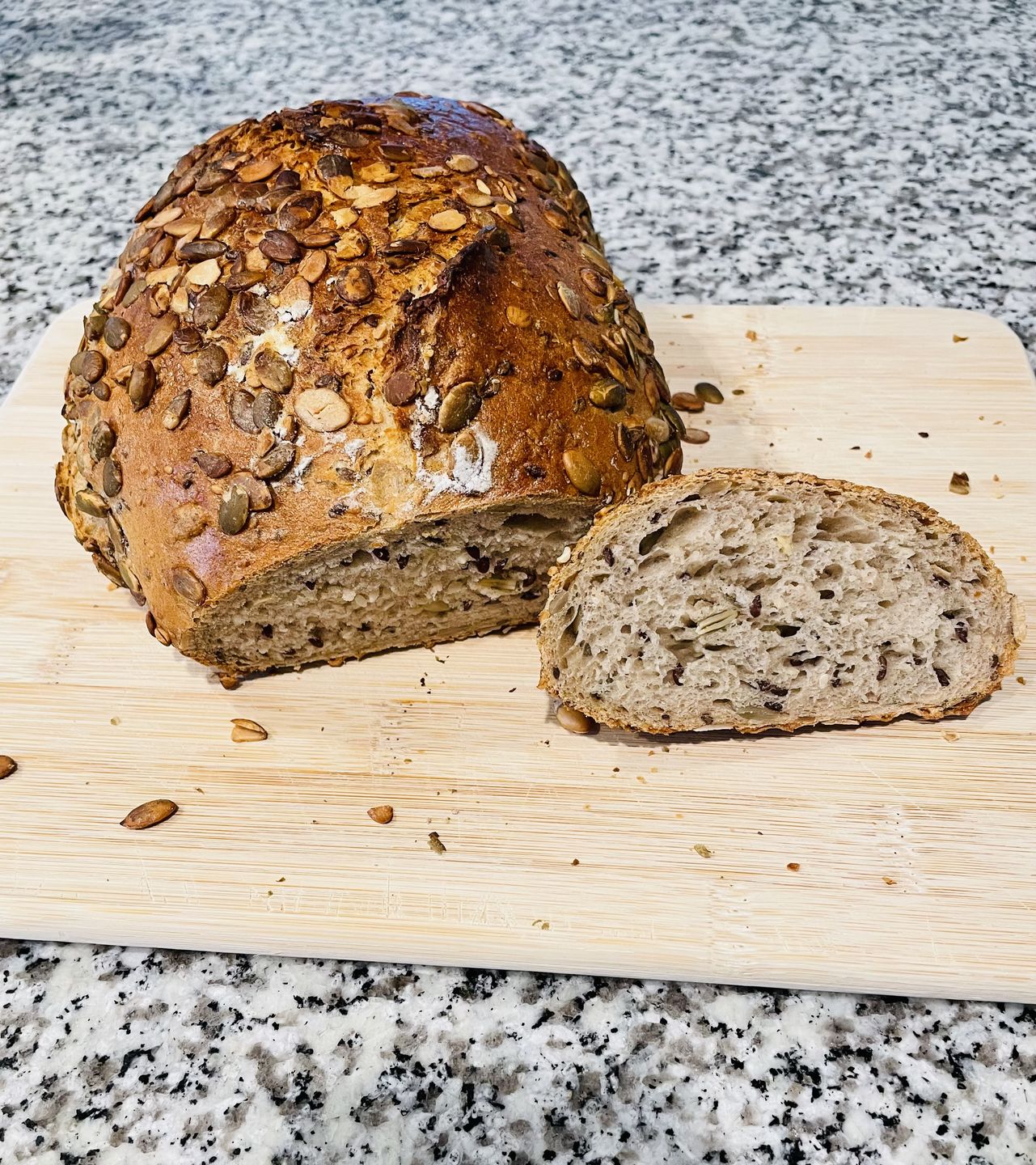Customer photo review of Pumpkin Seed Rolls (5 pack)