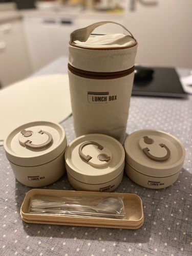 Customer photo review of Globetrek° MealBox - Bærbart Sæt Med Isolerede Måltidsbeholdere