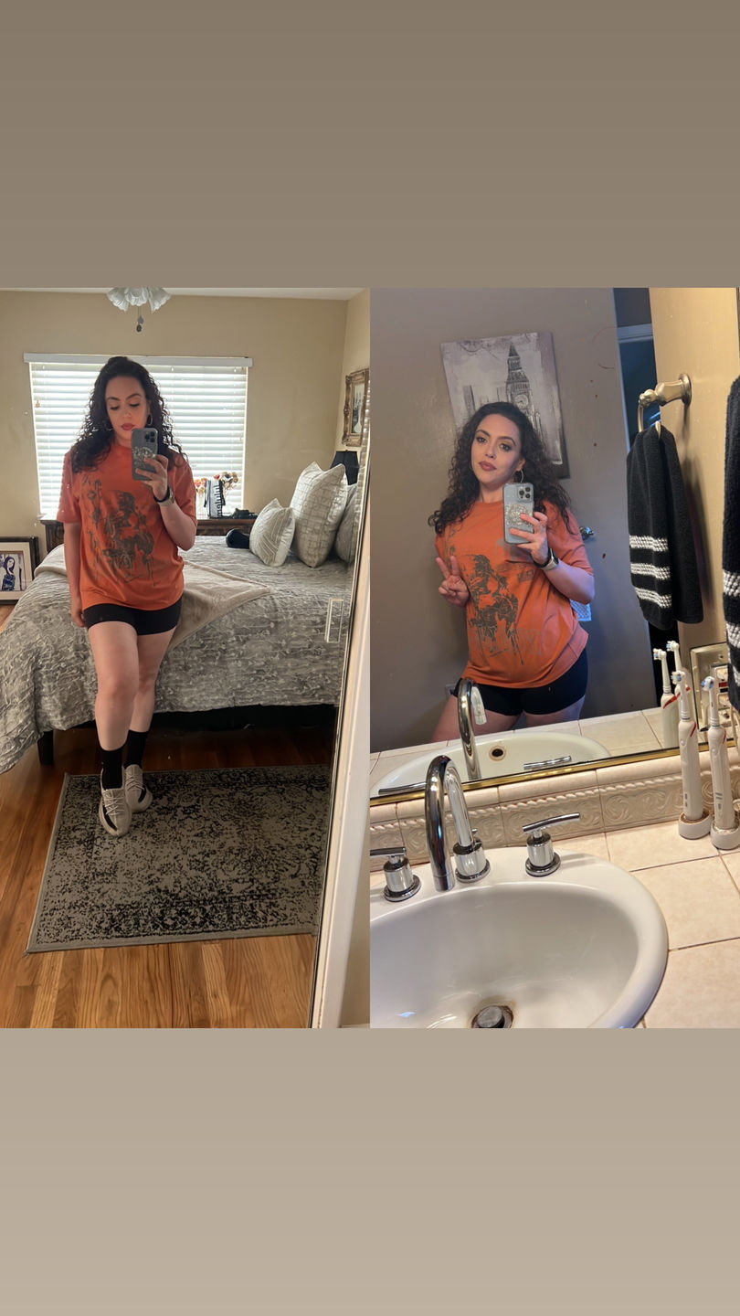 Customer photo review of W427 Phantom Oversized Tees