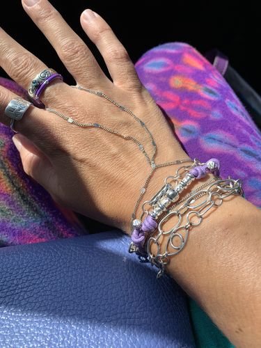 Customer photo review of bracciale spring summer in argento 925