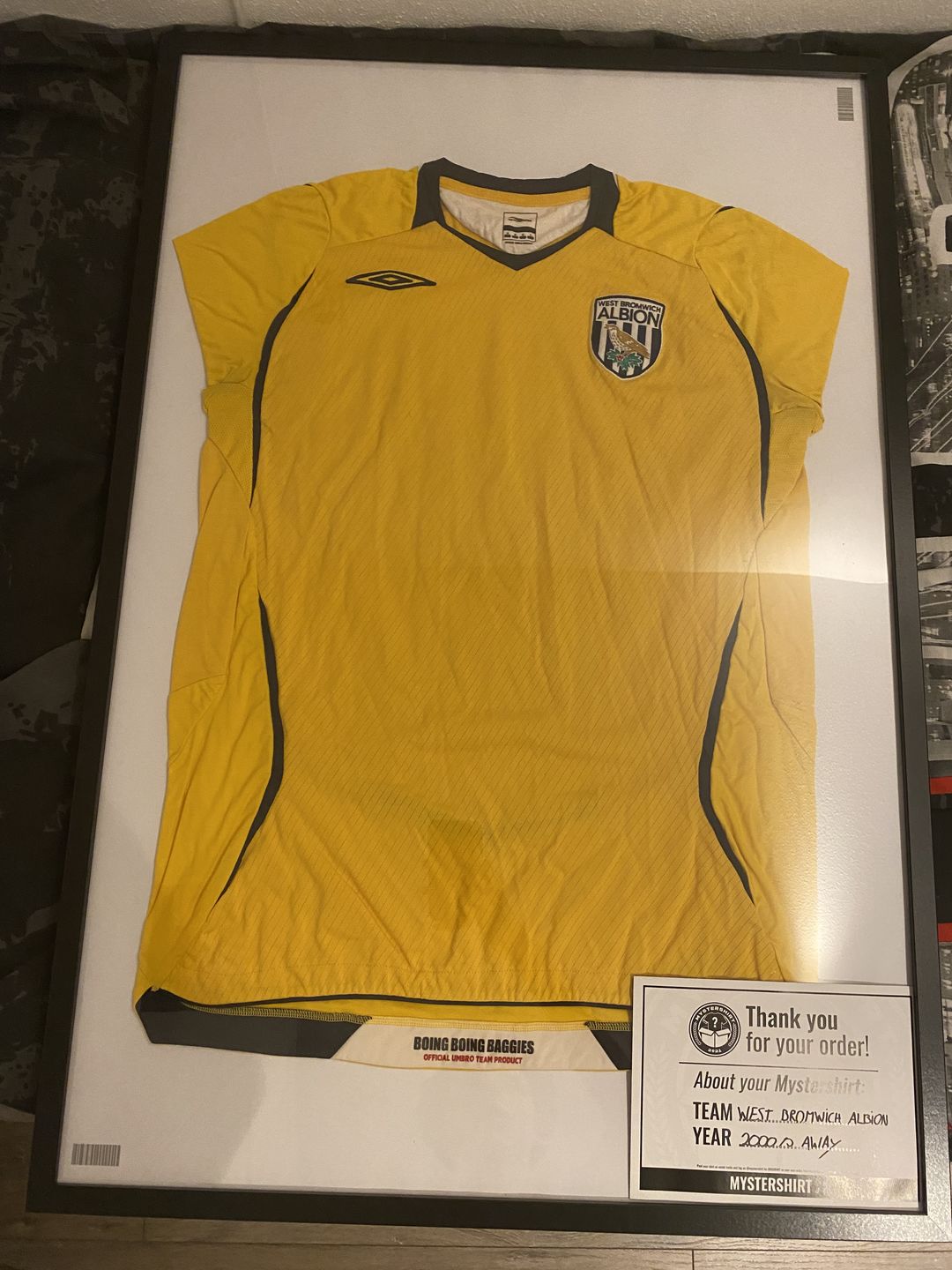 Customer photo review of Retro Voetbalshirt Mystery Box