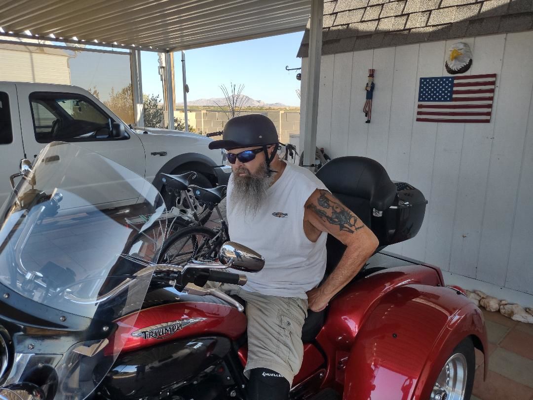 Customer photo review of Baseball Cap STYLE  DOT Motorcycle Helmet