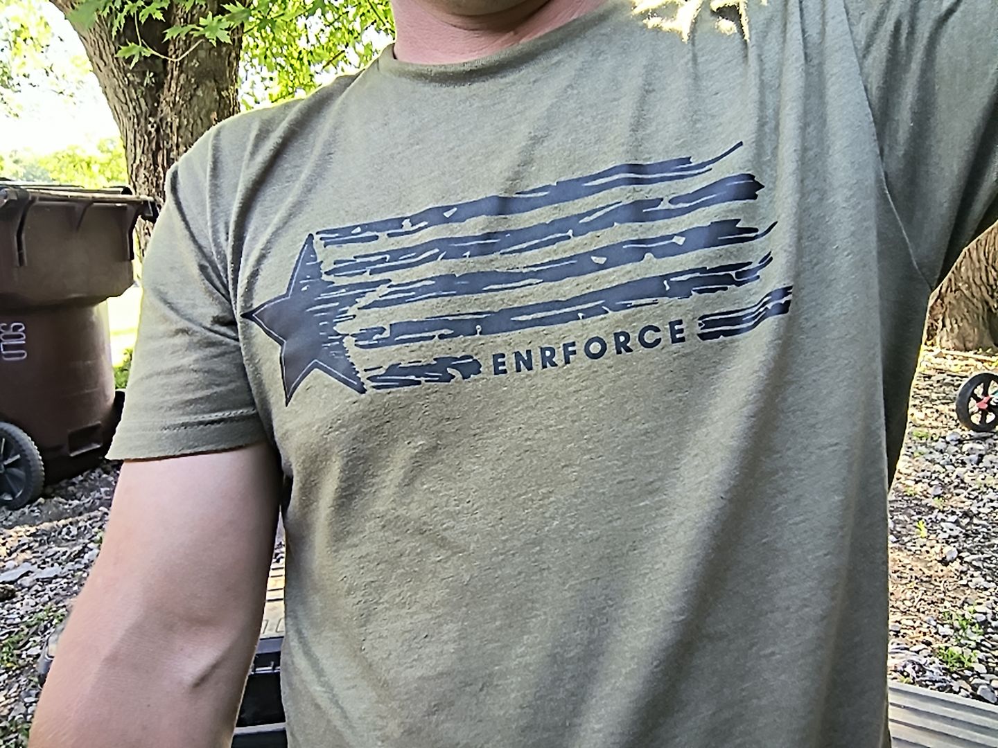 Customer photo review of Rugged O.G Tee