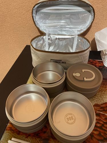 Customer photo review of Globetrek° MealBox - Bærbart Sæt Med Isolerede Måltidsbeholdere