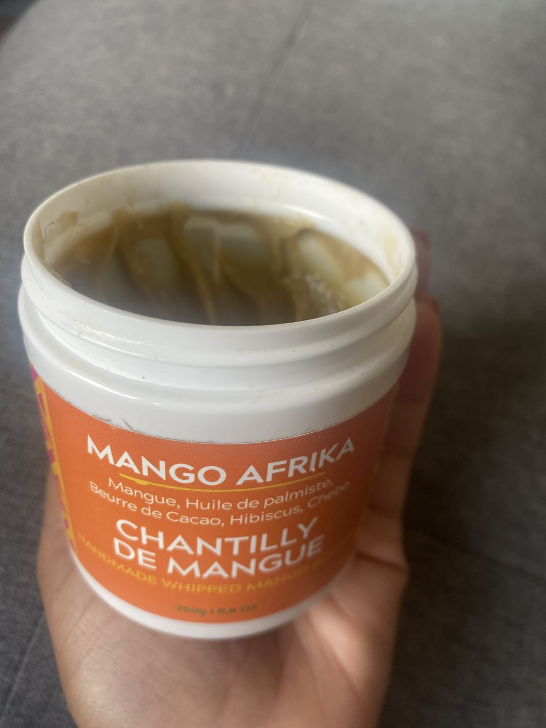 Customer photo review of Chantilly de Mangue - MANGO AFRIKA