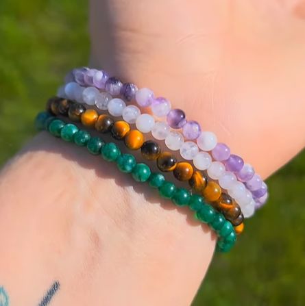 Customer photo review of Tiger's Eye Bracelet