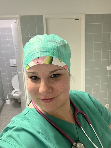 Customer photo review of Bandana OP Haube Wassermelone