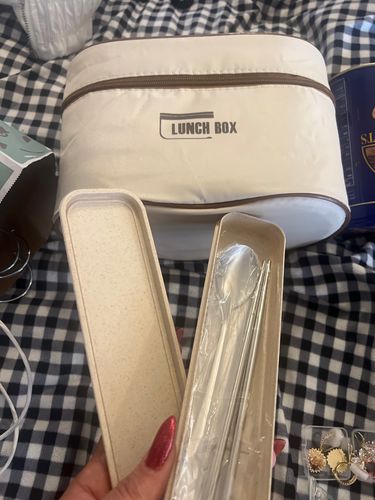 Customer photo review of Globetrek° MealBox - Bærbart Sæt Med Isolerede Måltidsbeholdere