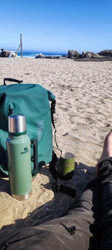Customer photo review of Mochila Seca Puelo 25 Lts Verde Petroleo c/porta notebook 100% Impermeable