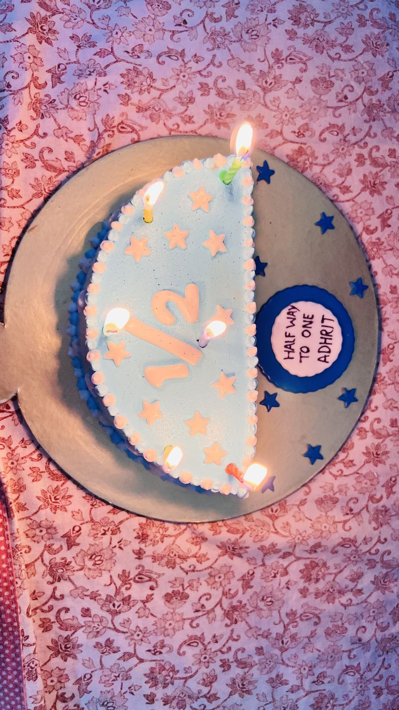 Customer photo review of Halfway there Cake