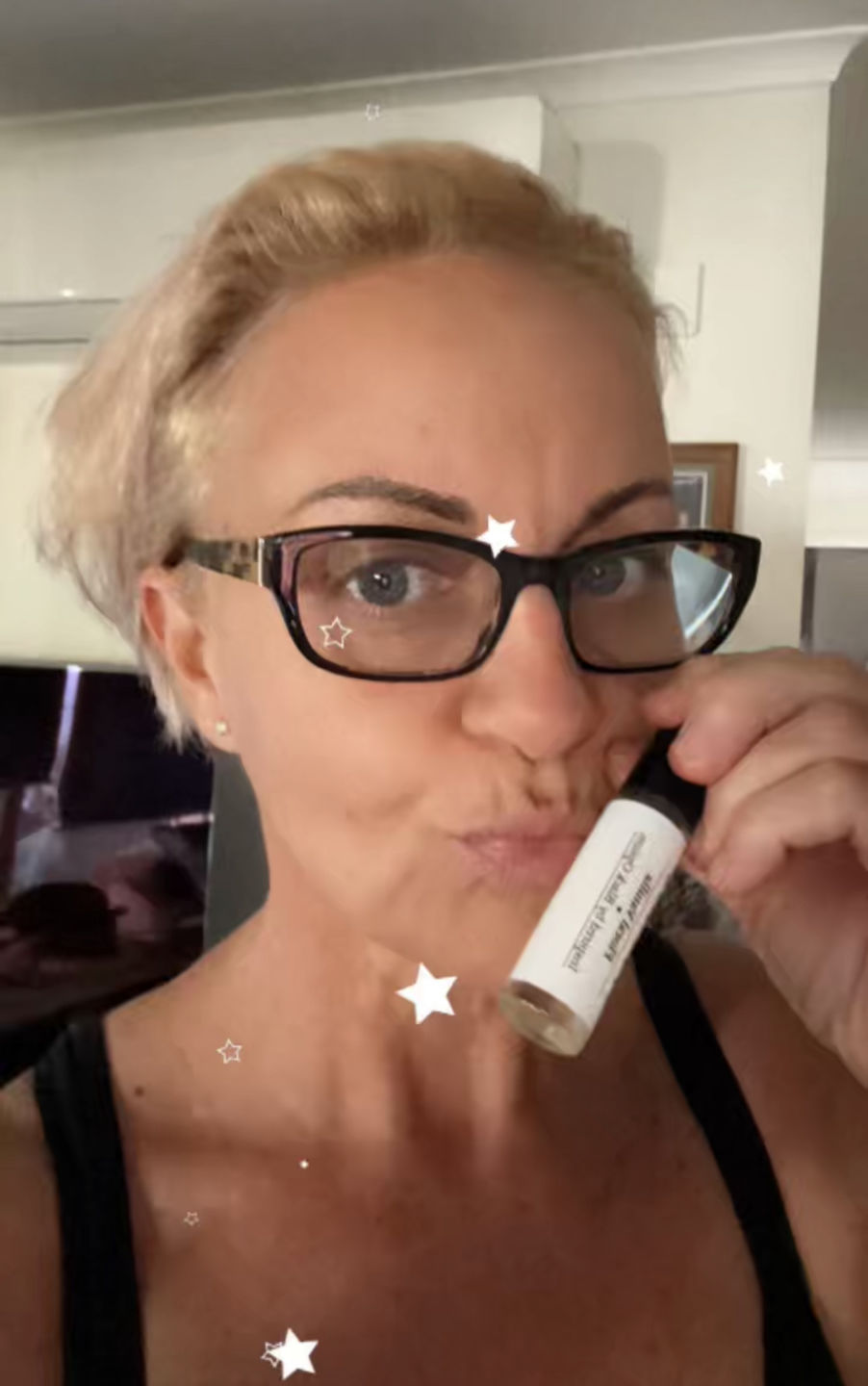 Customer photo review of FLORAL VANILLA PERFUME OIL