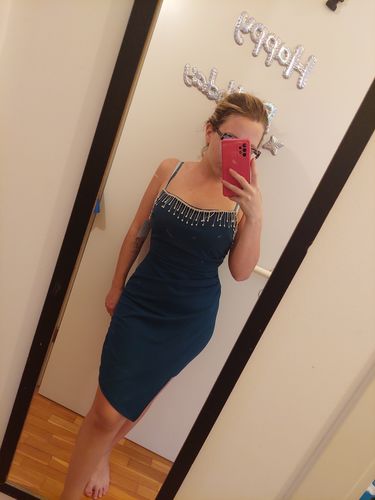 Customer photo review of Abito Loren con brillanti