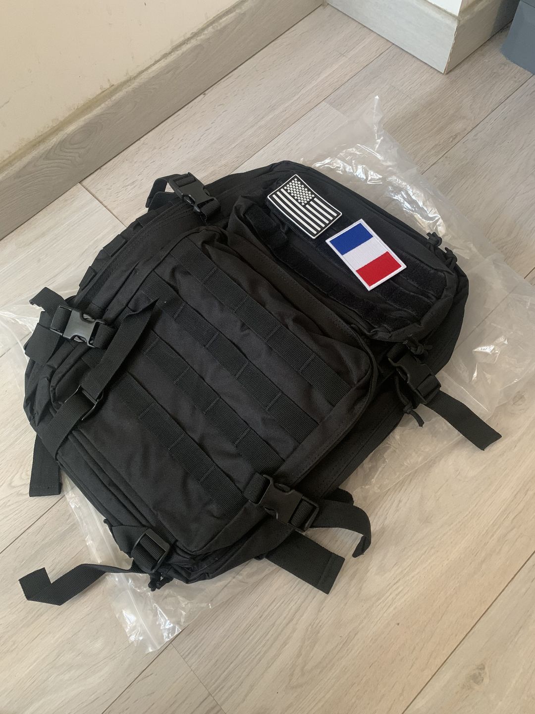 Customer photo review of Sac Militaire Français 50L