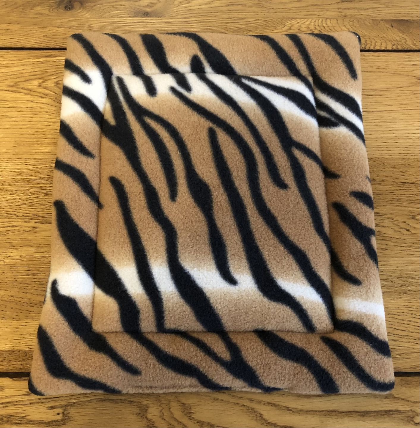 Customer photo review of Tiger Anti Pill Polar Fleece Fabric