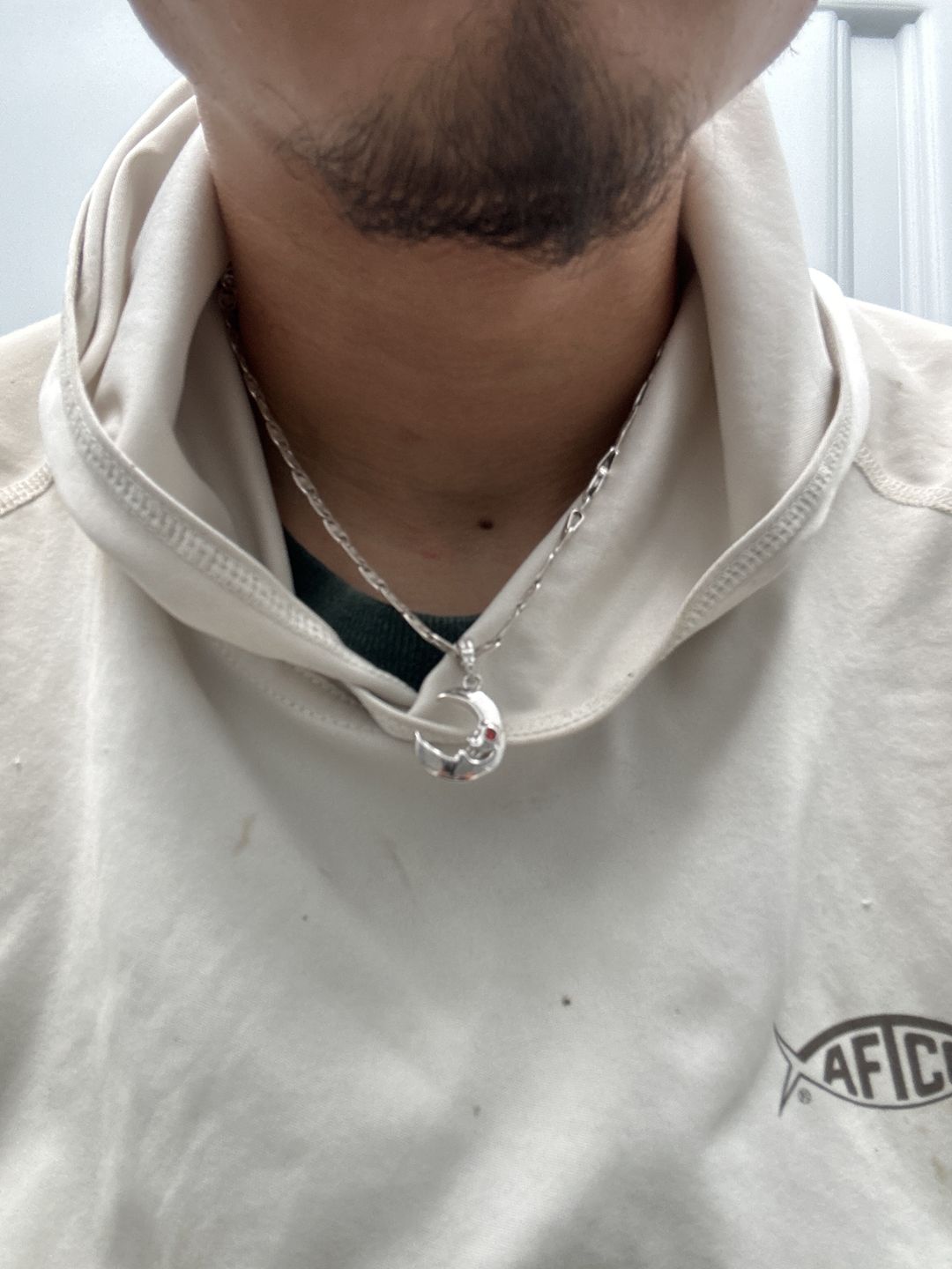 Customer photo review of LUNA THE LUNATIC LUNAR PENDANT