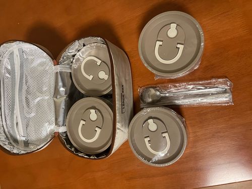 Customer photo review of Globetrek° MealBox - Bærbart Sæt Med Isolerede Måltidsbeholdere