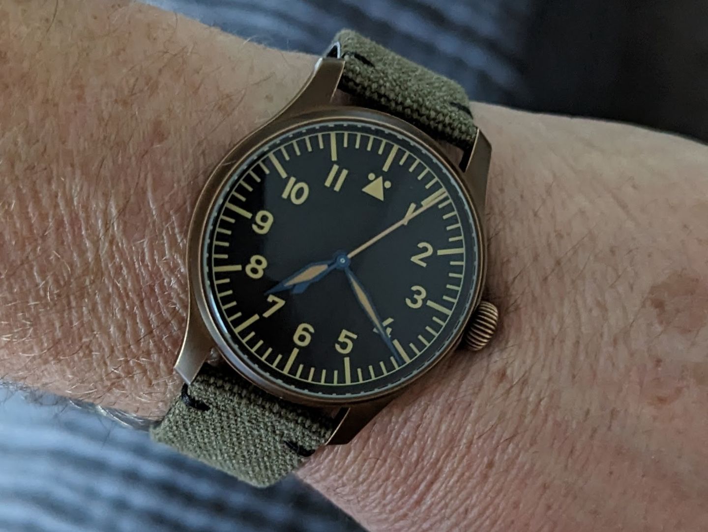Customer photo review of Panzer Green Canvas