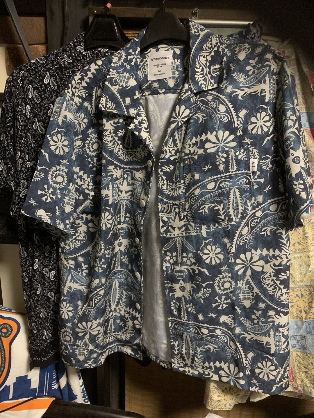 Customer photo review of バンダナ総柄　アロハシャツ