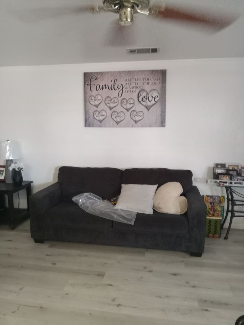 Customer photo review of Personalized "Family... Love" Premium Canvas