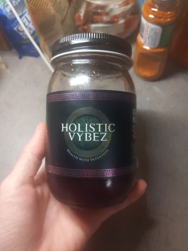 Customer photo review of Elderberry and Soursop Infused Sea Moss Gel