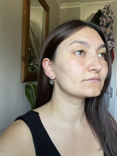 Customer photo review of Heart Puff Hoops